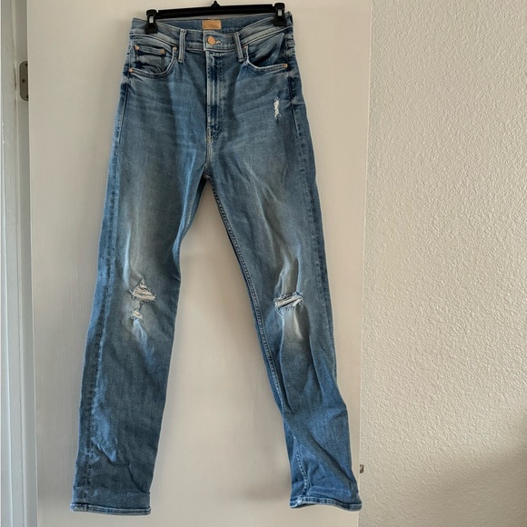 Mother High Waisted Rider Skimp Jeans - Picture 3 of 6